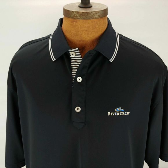 FootJoy River Crest Country Club Performance Golf Polo Shirt XL - Picture 2 of 7